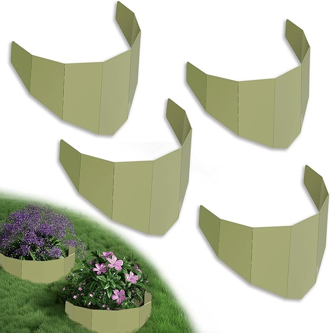 Decoroca Hillside Planter for Slope - Innovative & Durable Terrace-Style Planters for Slope Gardening - Prevent Soil Erosion, Beautify Hillsides & Landscapes (40" W x 14" H/Set of 4)