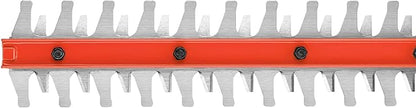 BLACK+DECKER 20V MAX Cordless Hedge Trimmer, Battery and Charger Included, 22 Inch Steel Blade Lightweight Bush Trimmer, Soft Grip, Less Vibration (LHT2220)