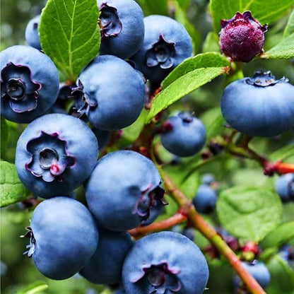 200+ Blueberries Seeds Organic-Blueberry Seeds Non GMO Fruit Tree Berry Seed-Blue Berries Seed Heirloom for Planting Outdoors