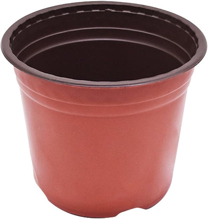 8.0" Seedling Pots Plastic Plant Pots Seedling Cups Nursery Pots Plant Container Suit for Seeds Germination, Seedlings Growing, Succulents Planting, Seeds Starting 100 Pcs