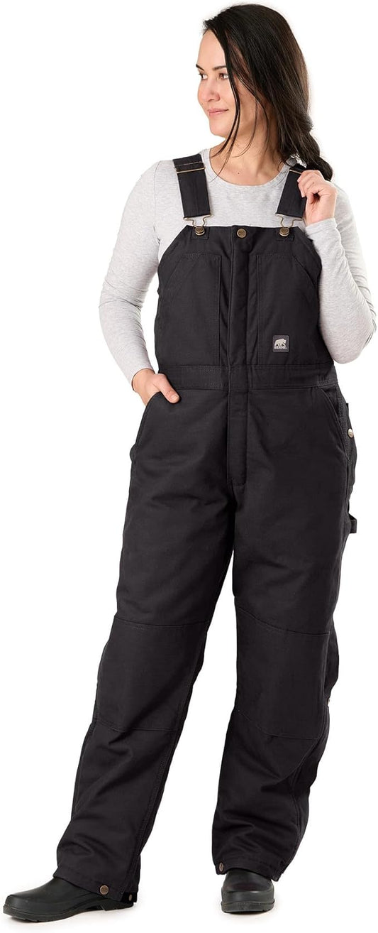 Berne Women's Softstone Duck Insulated Bib Overall