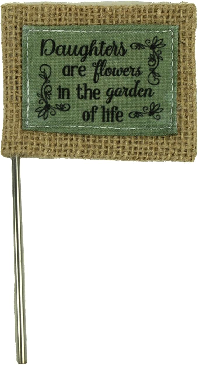 Cathedral Art Abbey & CA Gift Daughters Are Flowers Flag Flower Pick