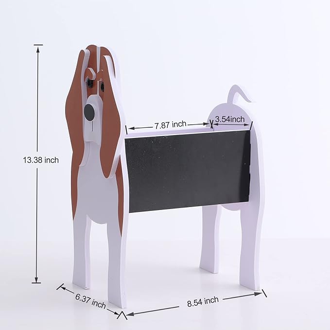 Beagle Gifts for Women,Beagle Dog Planter Outdoor Plant Pot,Cute Dog Flower Pots for Garden Decoration,Birthday Gifts for Women,Plant Container Holder Small Beagle