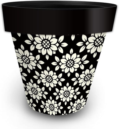 Briarwood Lane Geometric Floral Large Planter
