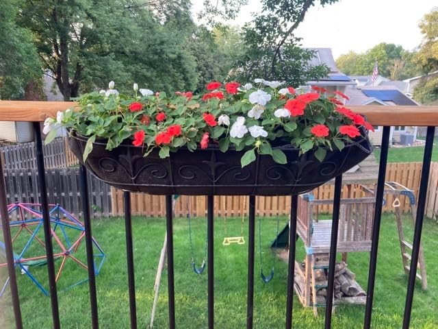 EZ Swap 36 Inch Fabric Trough Coco Fiber Replacement Liner, 36" EZ Swap Fabric Window Basket Planter Coconut Liner Alternative. Use 3+ Seasons - Made in The USA