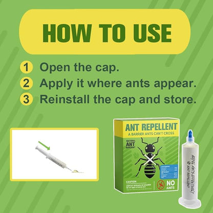 Ant Repellent for Indoor and Outdoor Use, Ant Repellent,Keeps Ants Away, Safe for People, Pets, and Plants, Ideal for Kitchen, Bathroom, Patio, and Basement, Easy to Apply - 4P
