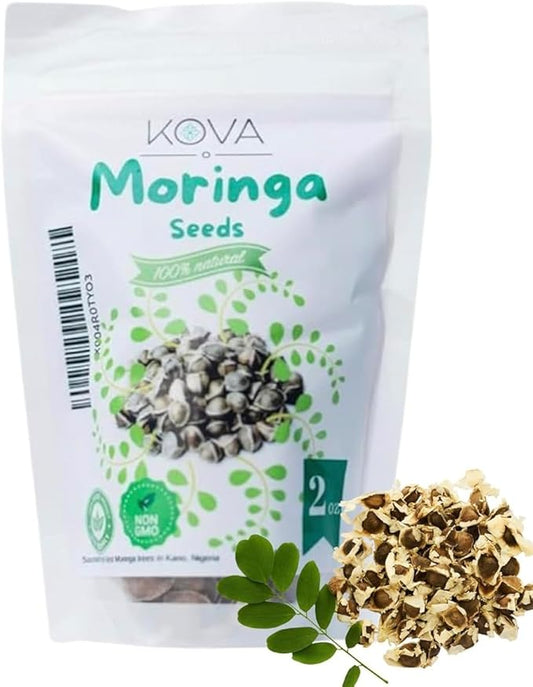 Moringa Seeds for Planting and Snacking. 2oz Aprrox. 200 Seeds. I Edible I Planting I Moringa Oleifera