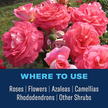 BioAdvanced All-In-One Rose and Flower Care Fertilizer, Granules, 4 lb