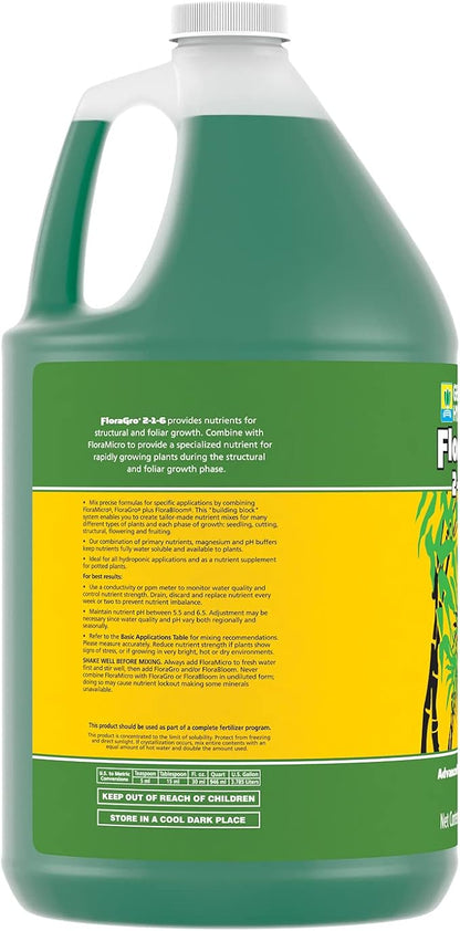 General Hydroponics FloraGro, 1 Gallon