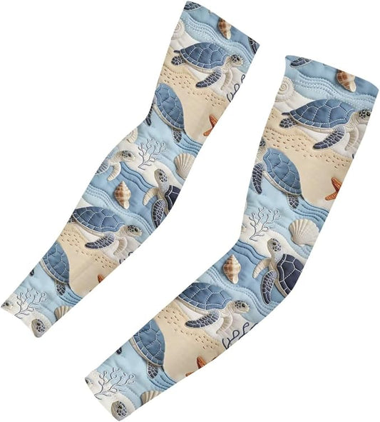 Binienty Unisex Arm Sleeves for Driving, Golf, Cycling, Sports, UV Protector Cooling Arm Sleeves Cover