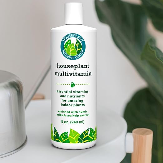 Micronutrient, Sea Kelp & Humic Acid Booster for Houseplants (Pairs with Fertilizer) – Houseplant Multivitamin | Leaf & Root Growth Supplement | 8oz