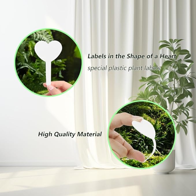 Plant Tags,Garden Labels,Plant Markers,120PCS Labels for Seedlings,Plants Markers,Gardening Label Outdoor Waterproof Outdoor Garden Tags for Plants