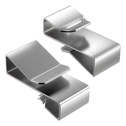 25 PCS 18mm/0.72inch Metal Trailer Wire Clips - Wire Management for Boat, Cargo, Camper, Snowmobile Trailers