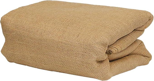 Sunnyglade 40in x 30ft Gardening Burlap Fabric, Winter Frost Natrual Burlap Plant Covers Freeze Protection, Shrub Potted Plants Cold Resistant Blankets, Suitable for Party Home Decorations (40in*30FT)