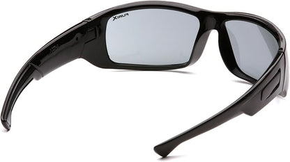 Pyramex Furix Safety Glasses Black Frame Clear Anti-Fog Lens
