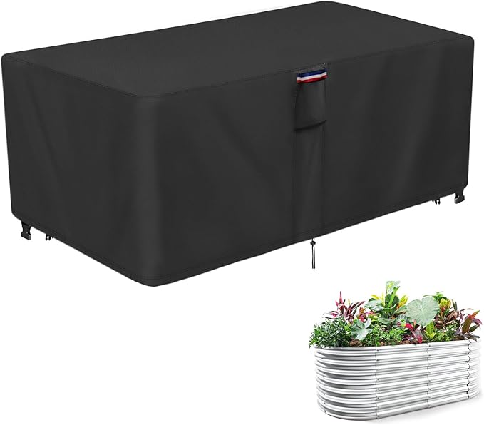 Plant Covers Freeze Protection, Fit 4x2 FT Raised Garden Beds - Heavy Duty Frost Cover for Outdoor Winter Frost Cold Weather, Black 49" x 25" x 25"