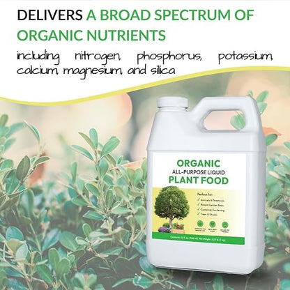 Organic All-Purpose Liquid Plant Food - 1G (2 Pack)