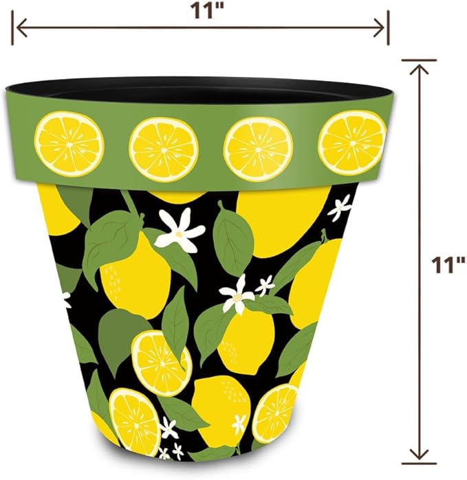 Briarwood Lane Lemons Medium Planter
