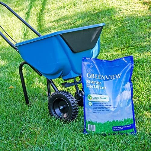 GreenView Spring or Fall Lawn Starter Fertilizer - 16 lb. Bag - Covers 5,000 sq. ft.
