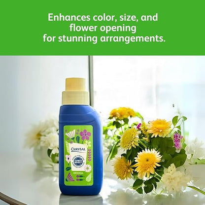 Chrysal Cut Flower Universal Food (10 ml/L Bottle) — Increase The Flower Boost with Floral Supplies for Fresh Flowers — Flower Arrangements Supplies — Ideal Florist Supplies — Flower Food