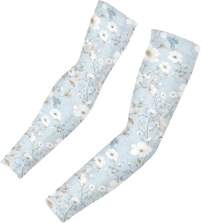 Binienty Unisex Arm Sleeves for Driving, Golf, Cycling, Sports, UV Protector Cooling Arm Sleeves Cover