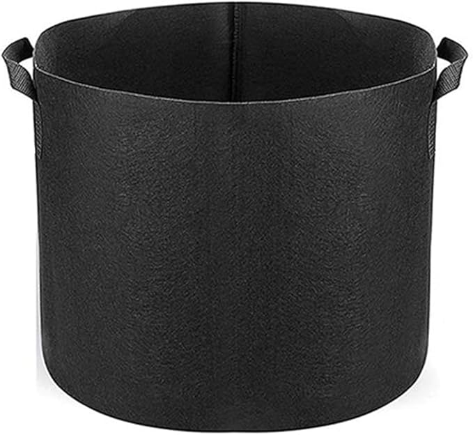 Grow Bags,5 Gallon Pots for Plants,5 Gallon Grow Bags,for Vegetables, Flowers, and Plants,Fabric Pots,300G, Heavy-Duty Non-Woven, with Comfort Handles（Set of 4）