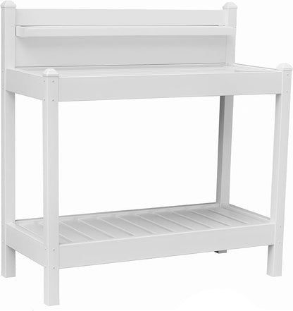 Dura-Trel 11203 Greenfield Potting Bench, White, 49"H