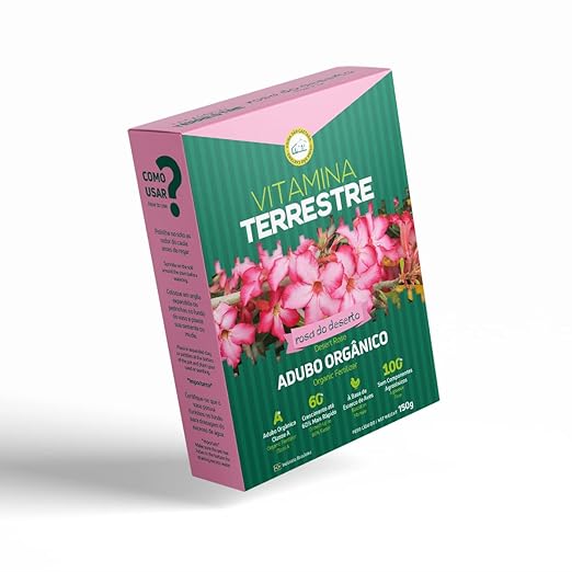 Organic Fertilizer - Fruit & Desert Rose - Class A - NPK, Calcium, Sulfur, Magnesium - 150g