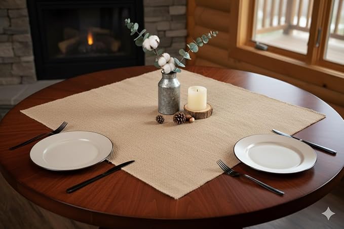 60” Inch X 15 Feet 75 SFT Gardening Burlap Liners, Lose Weave Jute-Burlap for Raised Bed, Seed Cover and Garden Blanket (60 Inch X 15 feet, 60" x15'L)