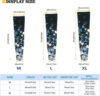 Binienty Unisex Arm Sleeves for Driving, Golf, Cycling, Sports, UV Protector Cooling Arm Sleeves Cover