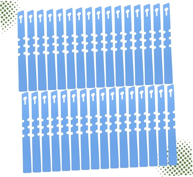 SUPVOX 200Pcs Plant Tags Garden Markers for Easy Plant Identification Home Shop Park and Market Use Blue