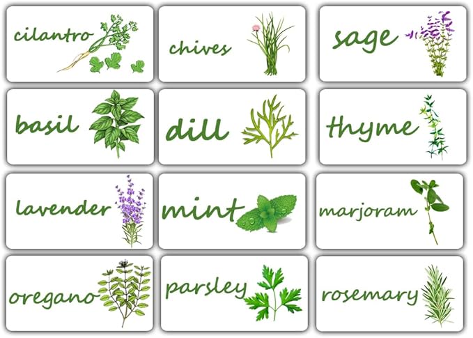 Plant Label Signs Waterproof Reusable Plant Stake Tags with Plant Stickers,24 pcs per Pack