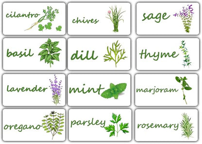 Plant Label Signs Waterproof Reusable Plant Stake Tags with Plant Stickers,24 pcs per Pack