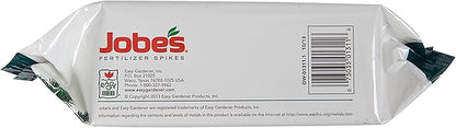 Jobe’s Slow Release Evergreen Fertilizer Spikes, Easy Plant Care for Cypress, Arborvitae, Pine, Cedar, and Many More Acid Loving Trees, 9 Count