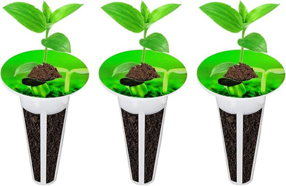 120pcs Plant Grow Stickers, Grow Baskets Labels Hydroponic Plant Label for Seedlings Garden Pods Plant Labels for Labeling Plants and Understanding Plant Growth