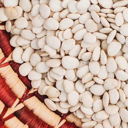 Henderson Bush Lima Bean - 4oz Bulk (~240 Seeds) - Heirloom White Butterbean Variety, USA-Grown, Non-GMO Baby Lima Bean Seeds for Planting Outdoors in The Home Garden, Thresh Seed Company