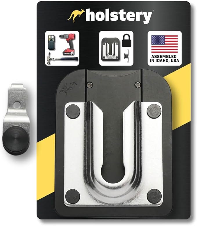 PinPal Pro | Universal Tool Holster - Gravity Locking Clip-On Tool Belt Holder for Drills, Impacts, and Other Tools