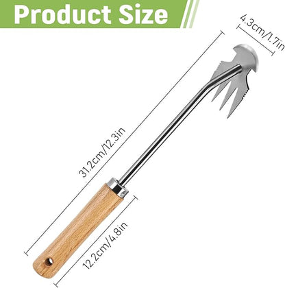 Weed Puller Tool, Gardening Hand Weeder, 2026 New Weeding Artifact for Uprooting Weeds, Dual Purpose Manual Weed Pulling Tool for Yard and Garden-Style 7