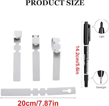 200Pcs Green Plant Labels Plant Tags Wrap Around Hanging Tags Adjustable Outdoor Nursery Garden Labels Sun-Proof Reusable Tree Markers with 2pcs Waterproof Permanent Marker Pen (200pcs White)