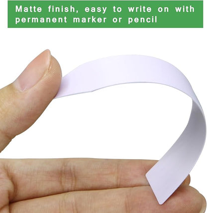 1000 PCS Plastic Plant Labels for Seeding Plant Tags for Outdoor Garden, Waterproof Labels for Pot Garden Stake (White)