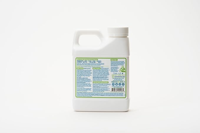 Wondercide - Outdoor Pest Control Spray Concentrate with Natural Essential Oils - Mosquito, Ant, Roach, and Insect Killer, Treatment, and Repellent - Safe Around Pets, Plants, Kids - 16 oz (Pack of 2)