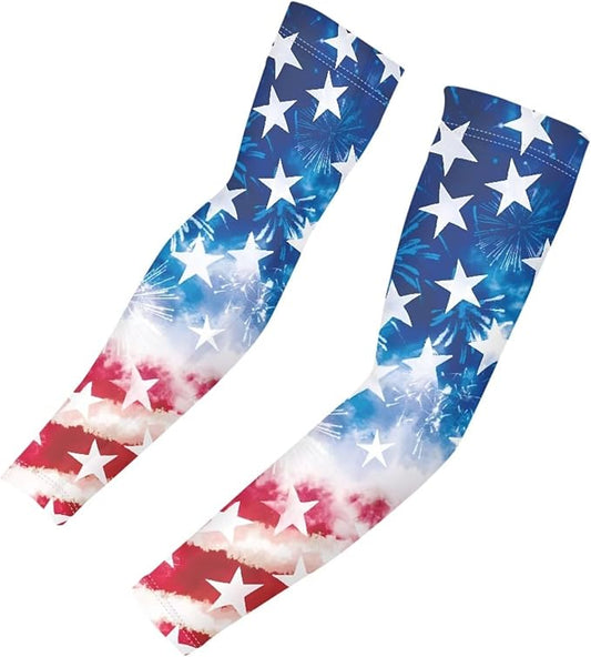 Binienty Unisex Arm Sleeves for Driving, Golf, Cycling, Sports, UV Protector Cooling Arm Sleeves Cover
