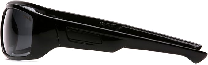 Pyramex Furix Safety Glasses Black Frame Clear Anti-Fog Lens