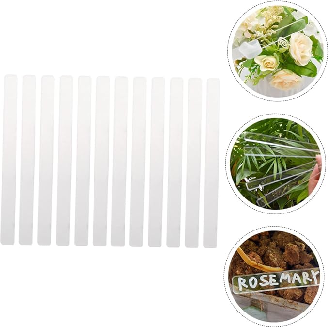 24pcs Garden Tag Succulent Labels Plant Identifier Flower Tag Plant Label Tags Flower Pots for Indoor s Garden Tags Markers Lawn Acrylic s Accessories