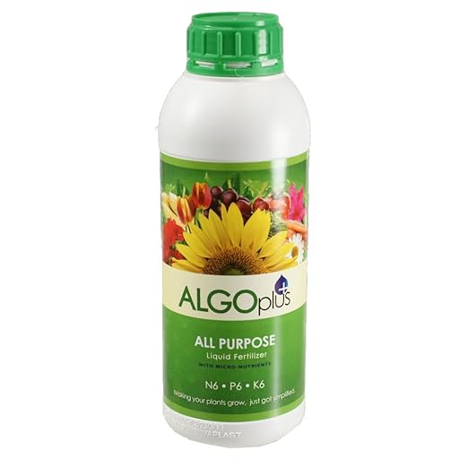 Algoflash All Purpose Formula - Liquid Fertilizer & Plant Food 1-Liter Bottle