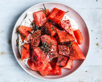 TomorrowSeeds - Moon & Stars Red Watermelon Seeds - 60+ Count & 50+ Yellow Crimson Sweet Watermelon - for 2026 Planting Heirloom Watermelons Crimson Red Flesh Yellow Speckled Black Rind Melon Fruit