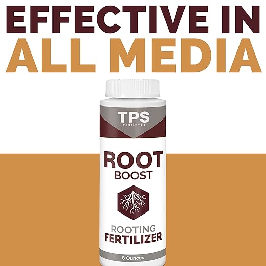 Root Boost Advanced Rooting Formula for Plants, Living Soil & Organic Root Support 8 oz (250mL)