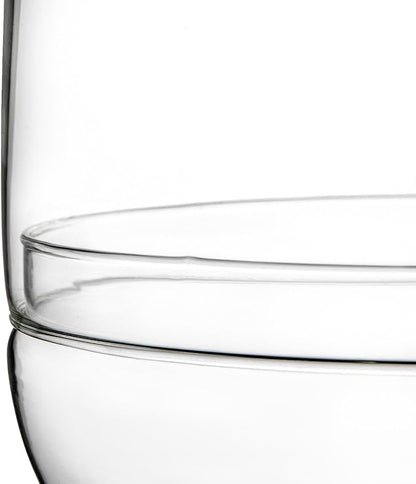 Bloomingville Large Clear Glass Terrarium