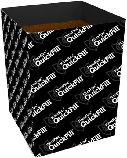 FloraFlex 1 GAL QUICKFILL O2 Coco Coir Brick for Plants - 60% WHC - 20 count mesh wrapper - 94L / 25 gal expanded