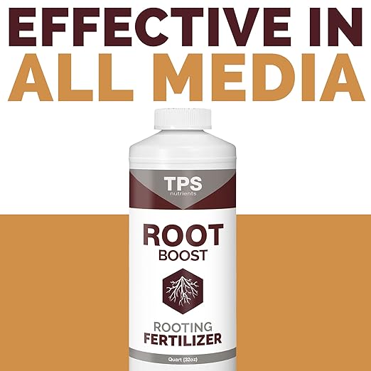 Root Boost Advanced Rooting Formula for Plants, Living Soil & Organic Root Support 32 oz (1 Quart)
